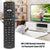 Panasonic TV Remote Effortless Control Panasonic TV Remote with Universal Smart TV Remote for Panasonic N2Qayb 00100 N2QAYB