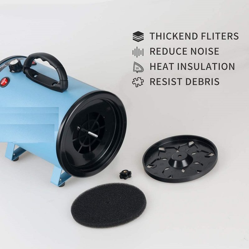 Pet Hair Dryer High Velocity Pet Hair Dryer for Dogs & Cats