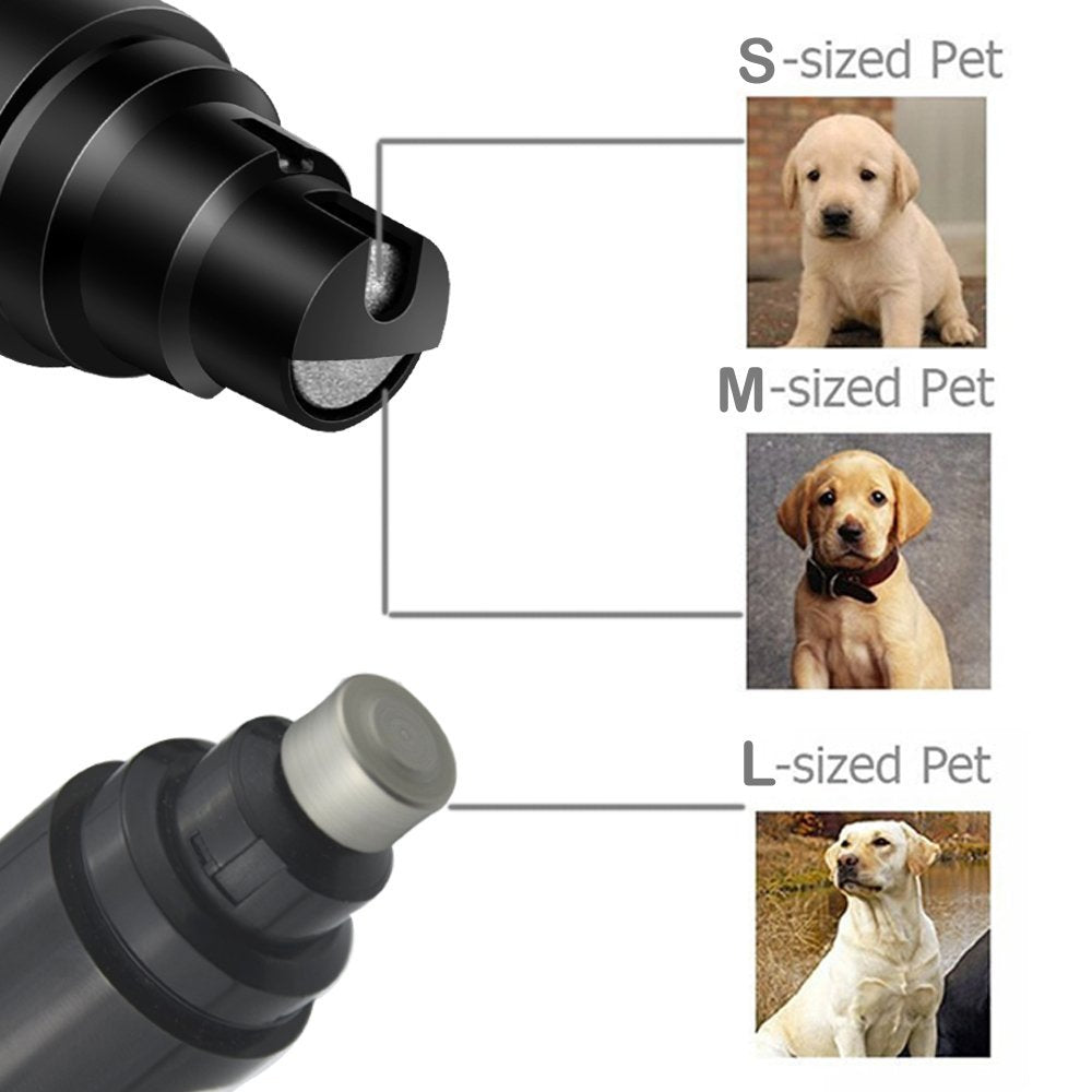 Wireless Cordless Rechargeable Dog Nail Grinder – Gentle, Quiet Nail Trimming for Pets