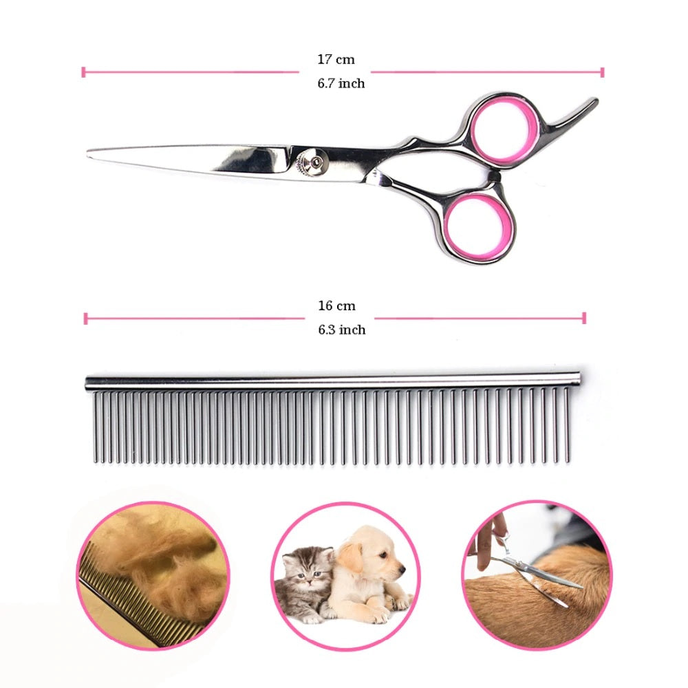 Dog Grooming Scissors Set