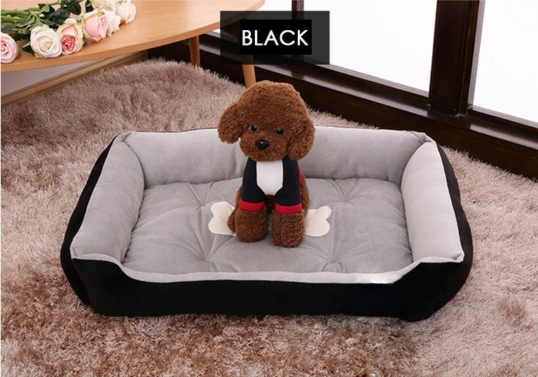Dog Bed with Washable Cover