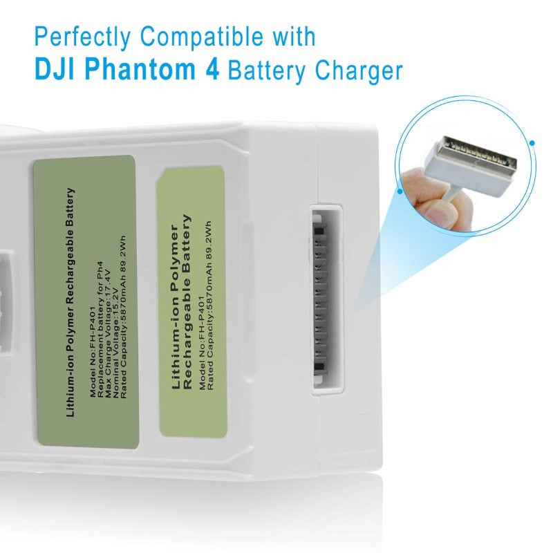 Dji Phantom 4 Pro Battery 5870Mah Intelligent Flight Battery