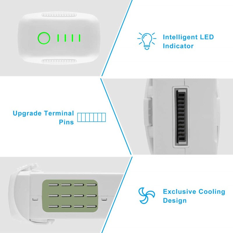 Dji Phantom 4 Pro Battery 5870Mah Intelligent Flight Battery