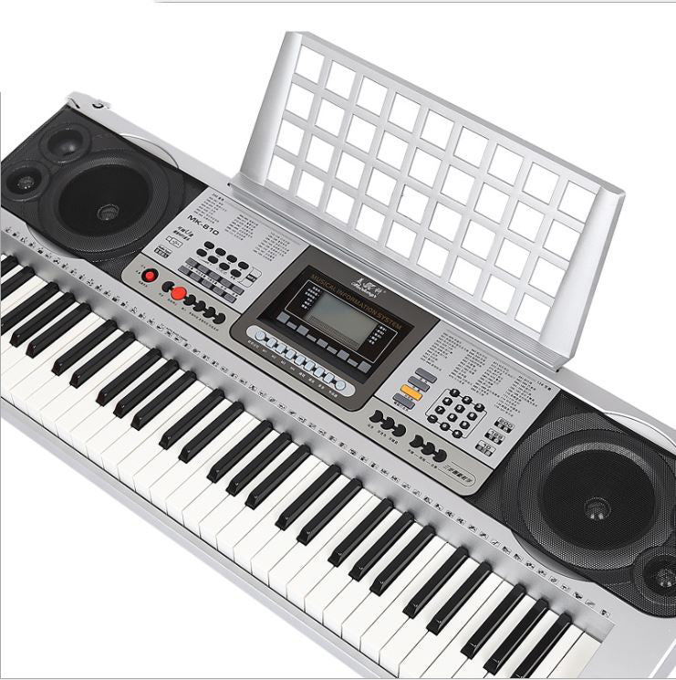 Keyboard Piano – MK-810 61-Key Electronic Piano with LCD & Demo Songs