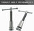 24pcs Heavy Duty Disc Brake Caliper Tool Set - Disc Brake Caliper Compressor Wind Back Tool Brake Spreading Tools