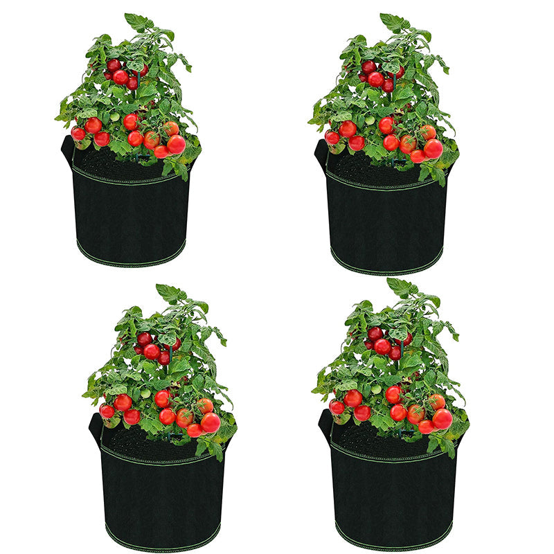 Plant Grow Bag 40x30cm 4 Pack, vegetable/Flower/Plant Growing Bags
