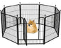 Heavy Duty Exercise Pen Foldable 10 Panel Pet Play Pen Dog Playpen Dog Fence