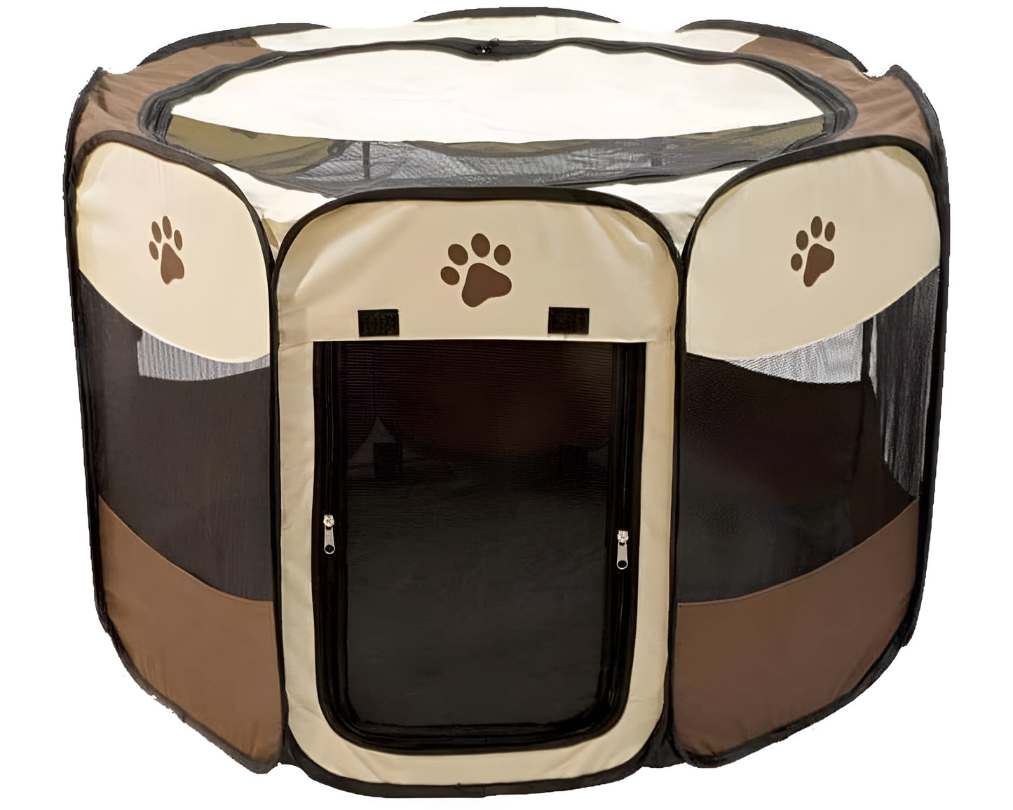 Portable Foldable Pet Playpen - Ideal for Dogs, Cats, Rabbits, and Small Pets - Indoor/Outdoor Use, Pop-Up, Travel-Friendly