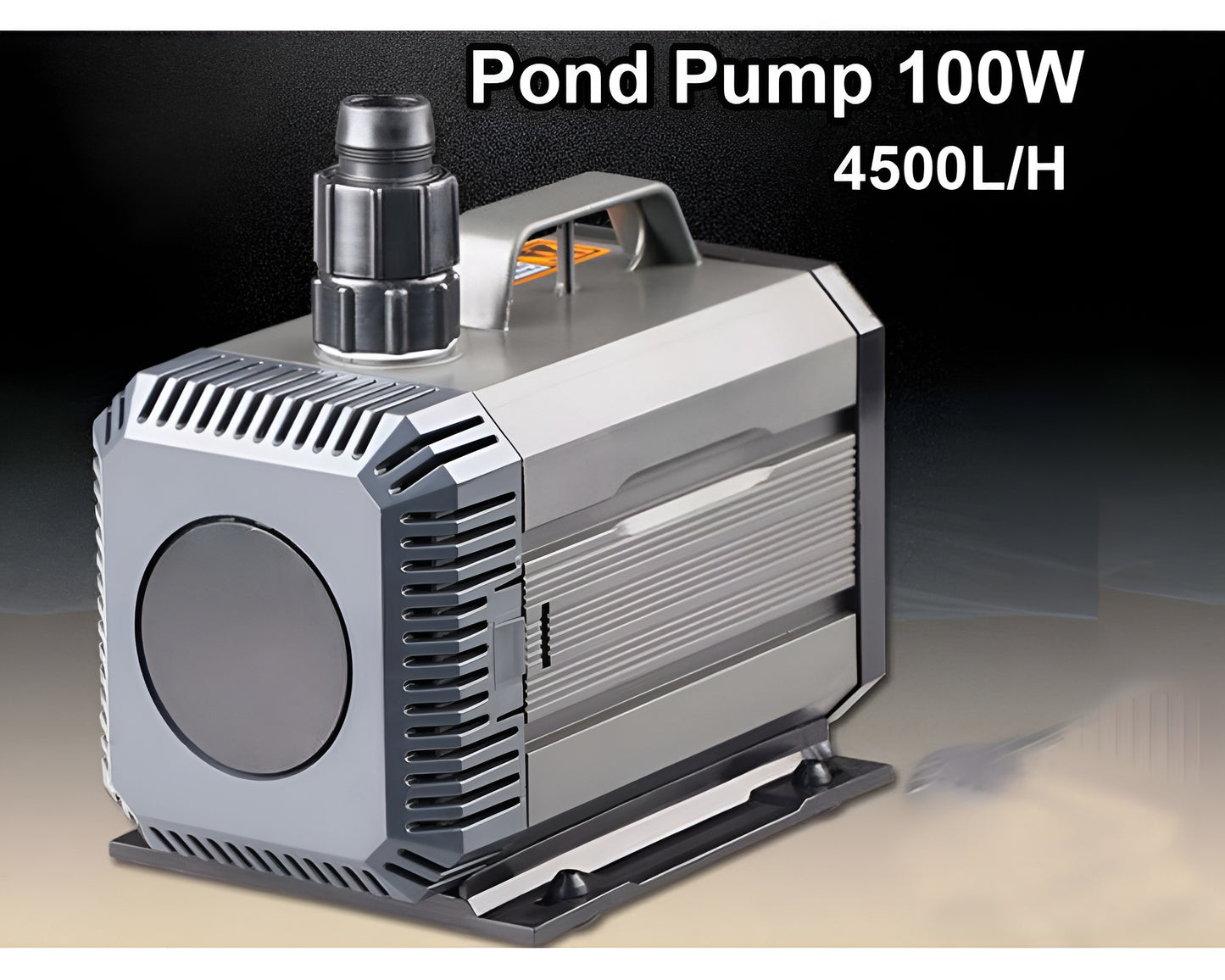 Pond Pump 4500L/H 100W Submersible Aquarium Water Pump