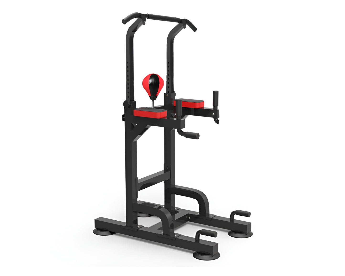 Dip Stand Power Tower Pull Up Bar Home Gym Workout Station 100KG Fitness Equipment