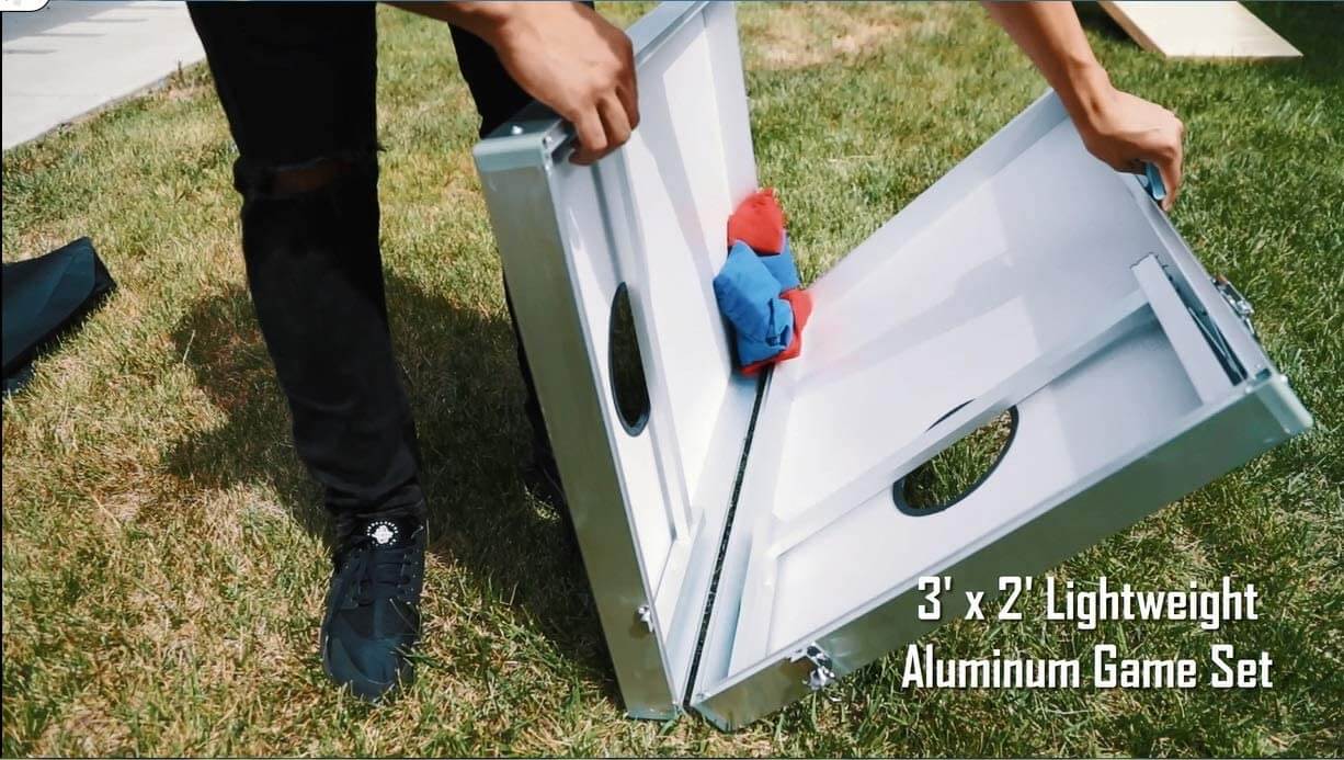 CORNHOLE game set Bean Bag Toss Game Set