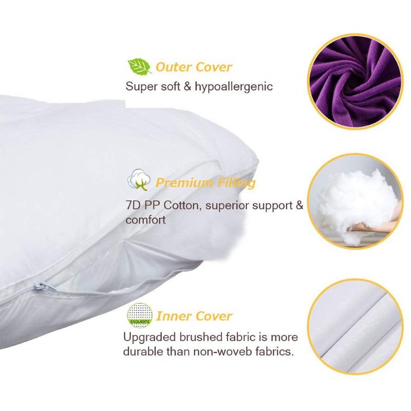 Dream Pregnancy Pillow J Shaped Full Body Pillow with Velvet Cover, 60 inches Maternity Pillow for Pregnant Women Back, Legs and Belly Suppo