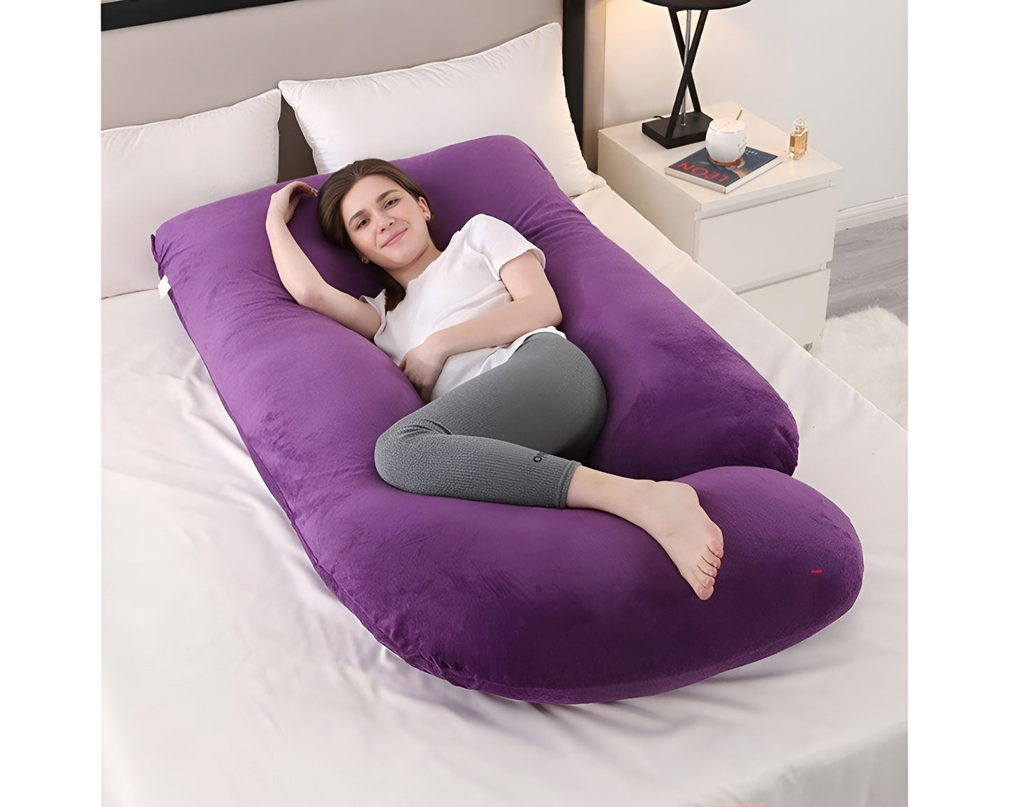 Pregnancy Pillows U-Shape Full Body Pillow