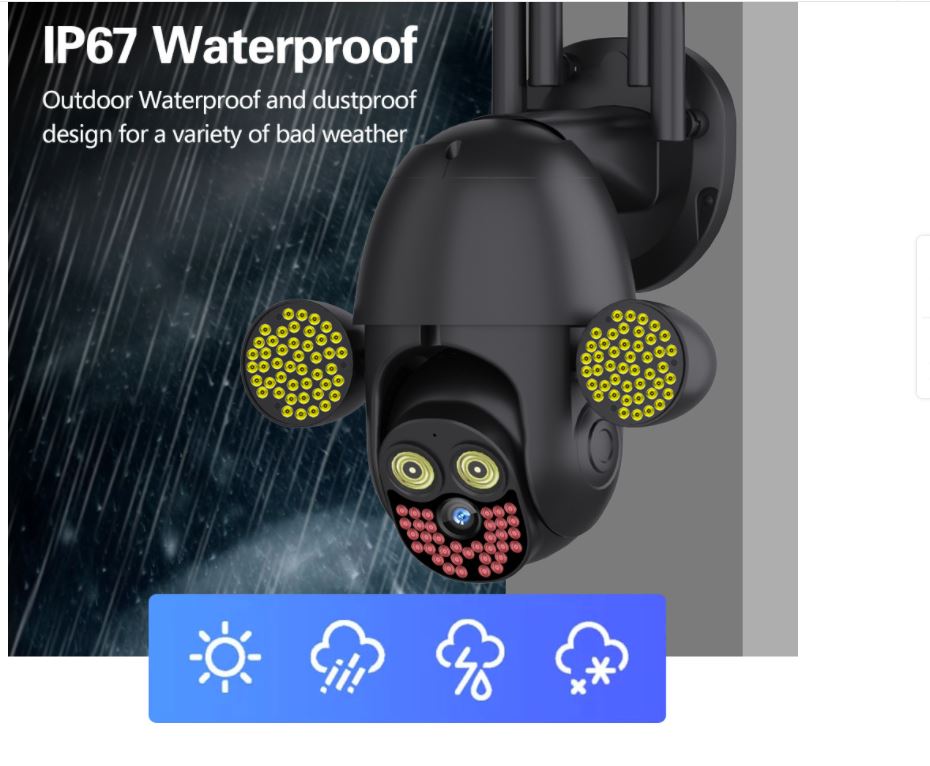 Wireless Security Camera Outdoor, Cameras for Home Security