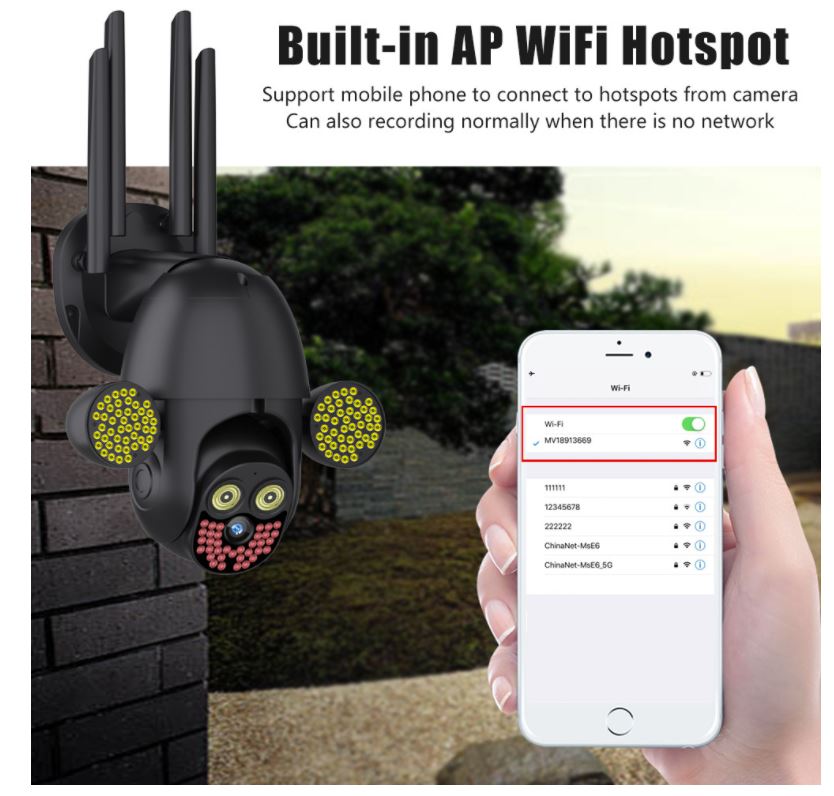 Wireless Security Camera Outdoor, Cameras for Home Security