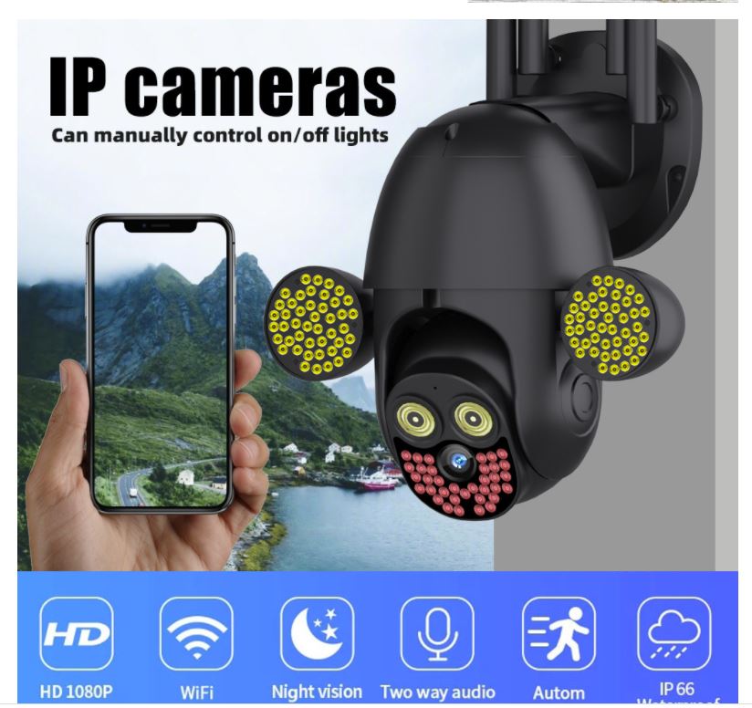 Wireless Security Camera Outdoor, Cameras for Home Security