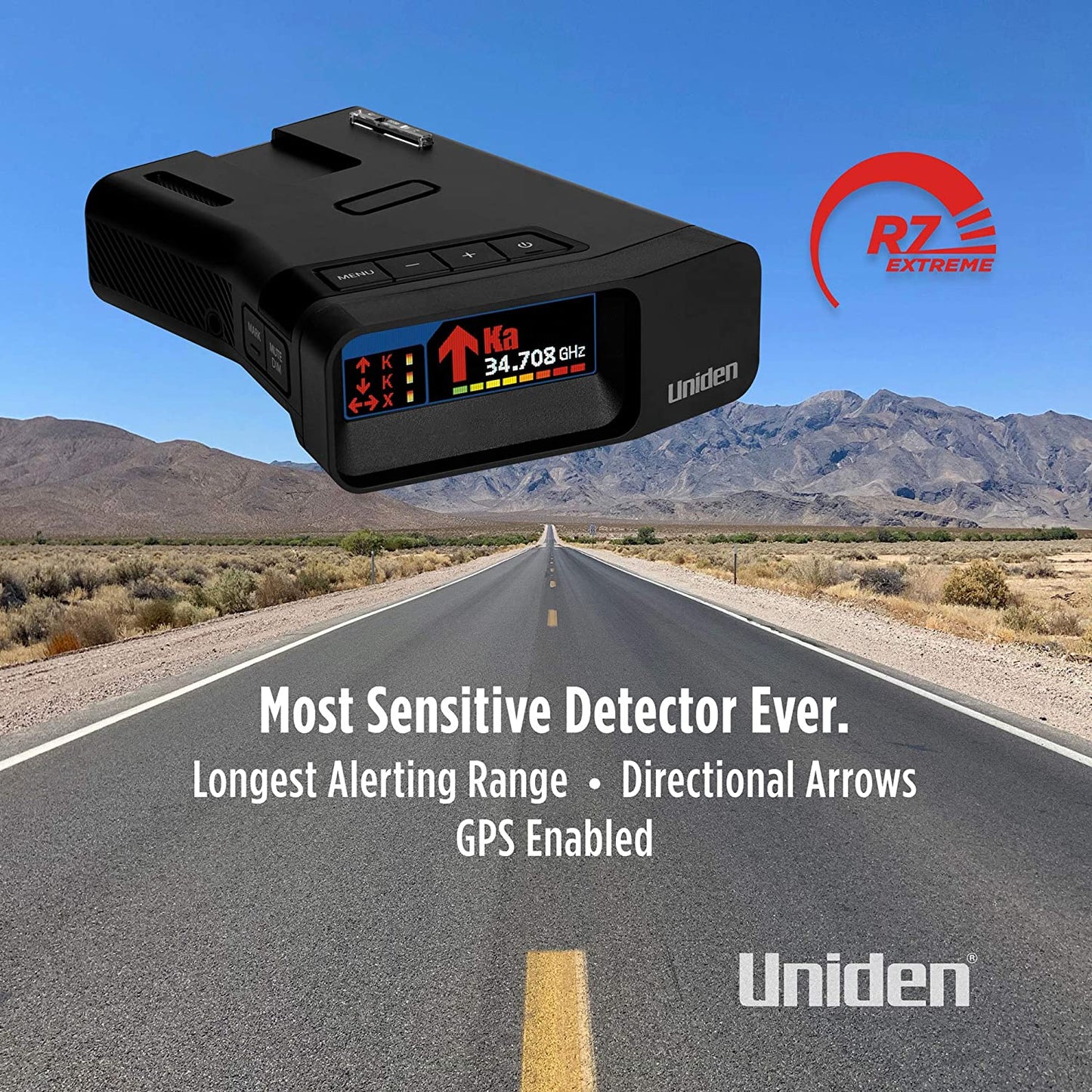 Uniden R7 Extreme Range Laser Radar Detector Detection