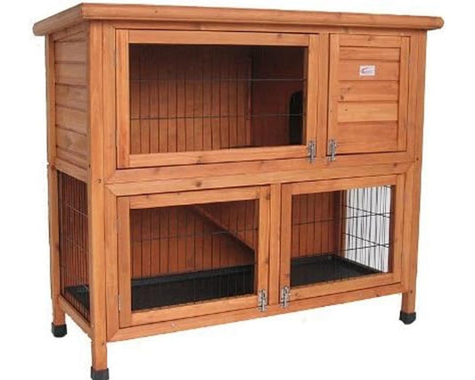 Wooden Rabbit Hutch Chicken Coop