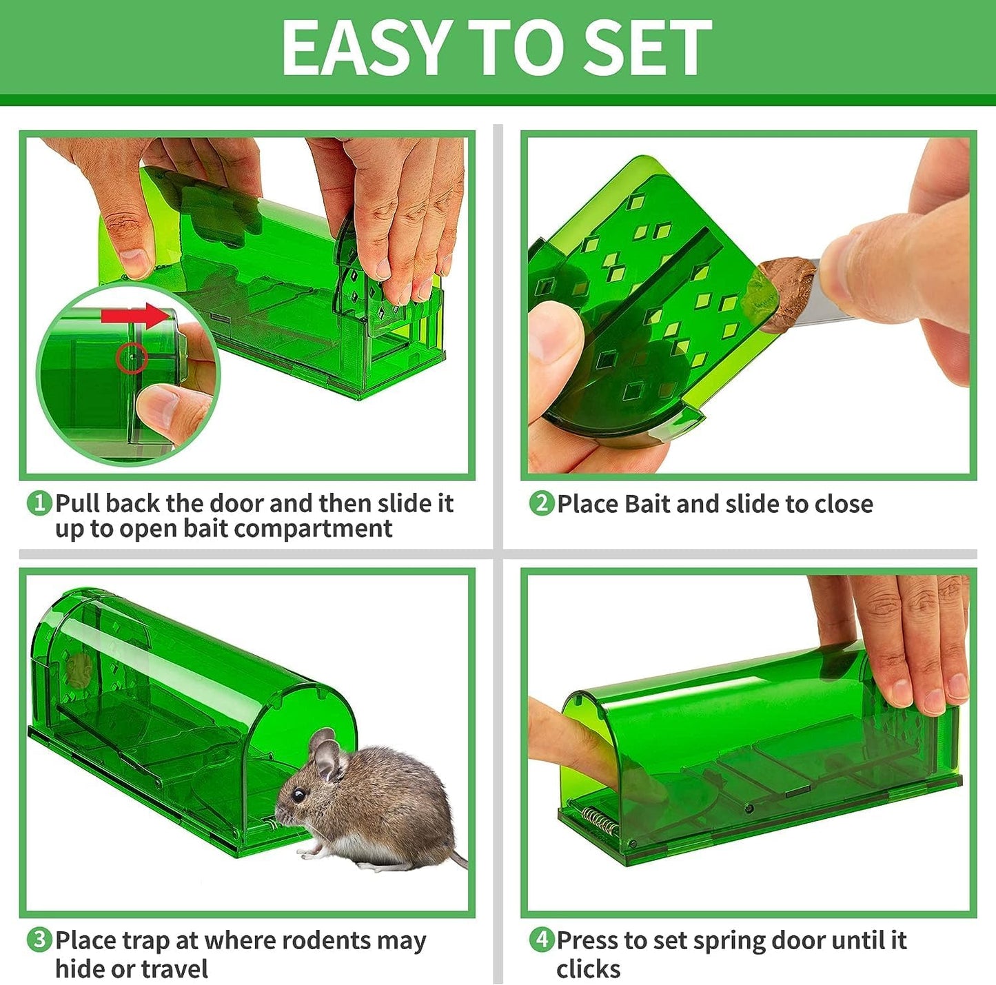 Mouse Rat Traps, Humane Mouse Traps