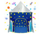 Foldable Pink Castle Play Tent