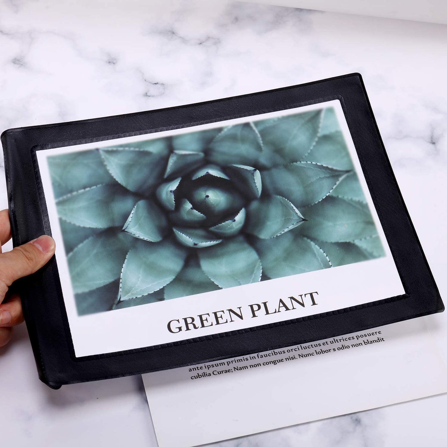 Reading A4 Magnifier LED Glass Magnifier