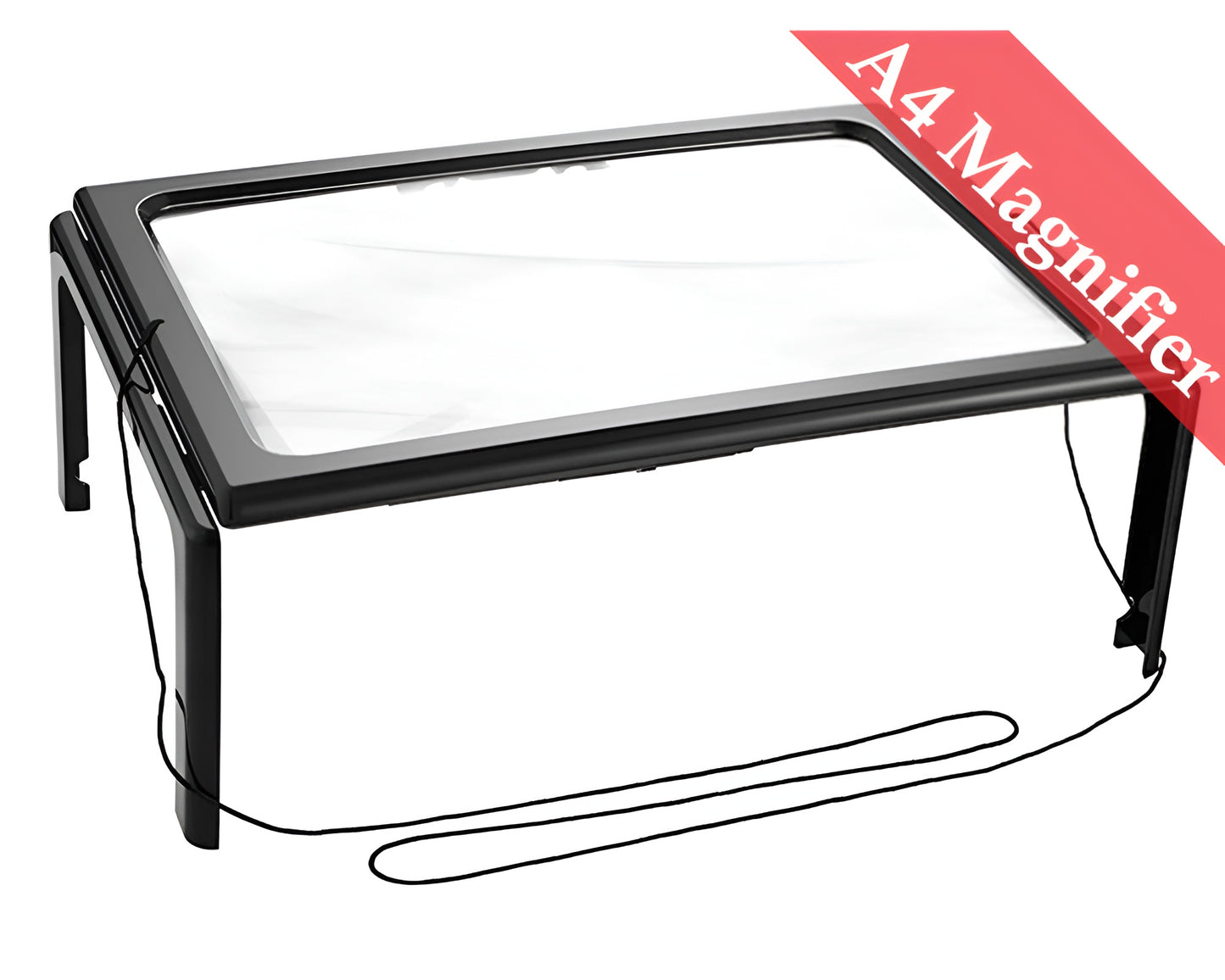 Reading A4 Magnifier LED Glass Magnifier