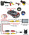 Car Rear View Camera - Universal 4 LED Night Vision Backup Parking Reverse Camera, Waterproof, 170° Wide Angle HD Color Image for Car Rear View