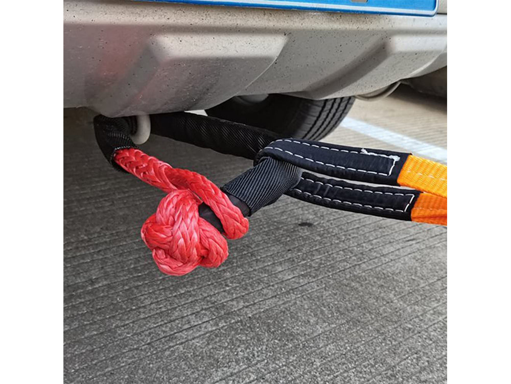 Soft Shackle Recovery Rope with Protective Sleeve
