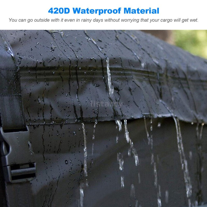2-in-1 420D Car Roof Cargo Carrier Bag