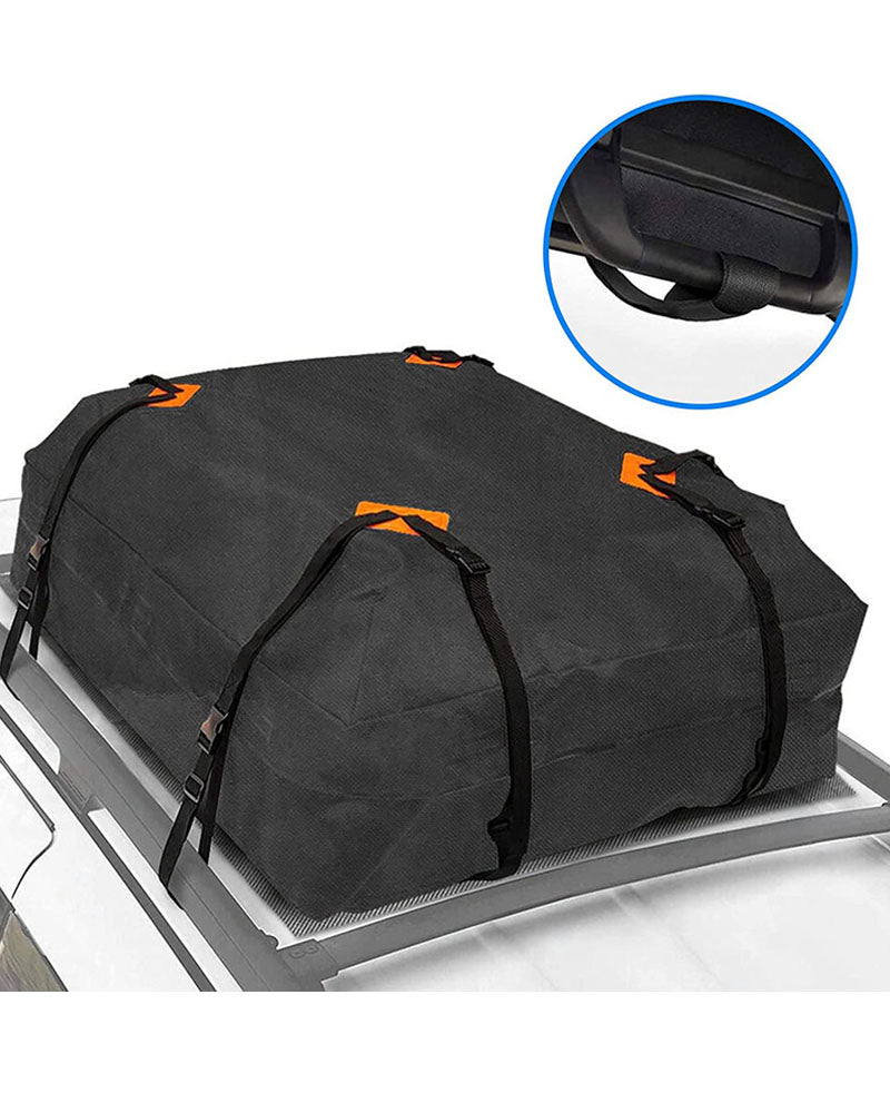 2-in-1 420D Car Roof Cargo Carrier Bag