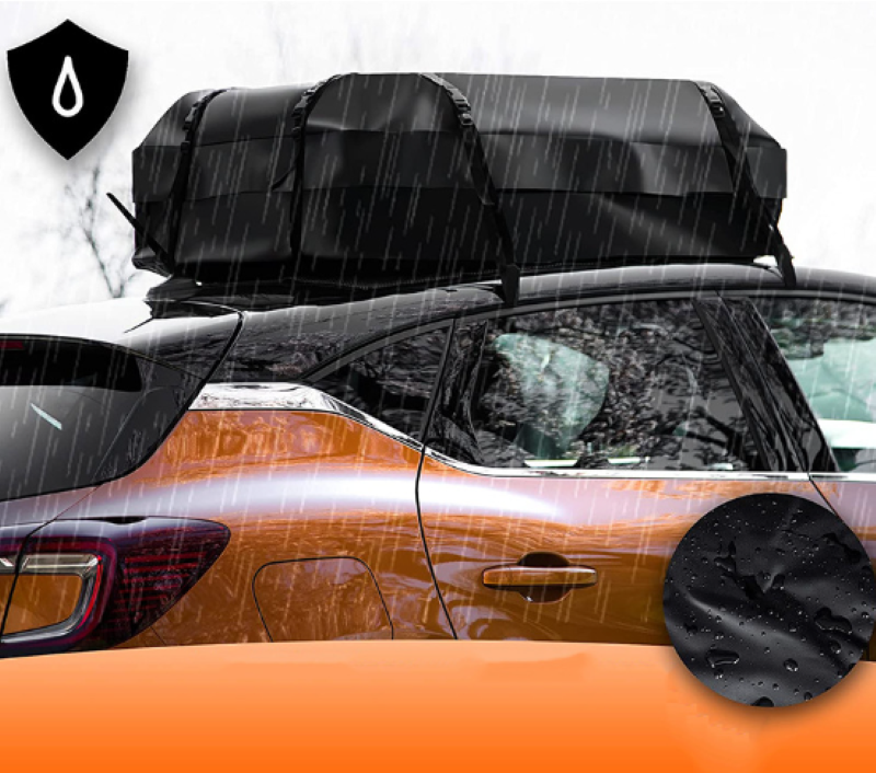 2-in-1 420D Car Roof Cargo Carrier Bag