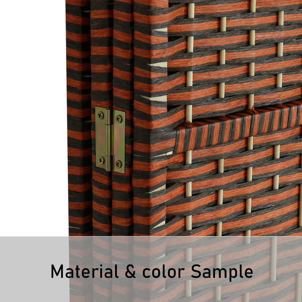 1.5M Rattan Style Room Divider Screen