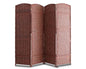 1.5M Rattan Style Room Divider Screen