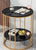 Coffee Table with Marble Texture – Modern Coffee Table with Storage