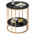 Coffee Table with Marble Texture – Modern Coffee Table with Storage