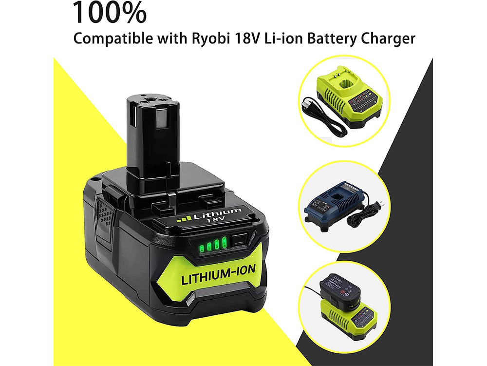 Ryobi Replacement Battery for Ryobi  P104 P105 P107 P108