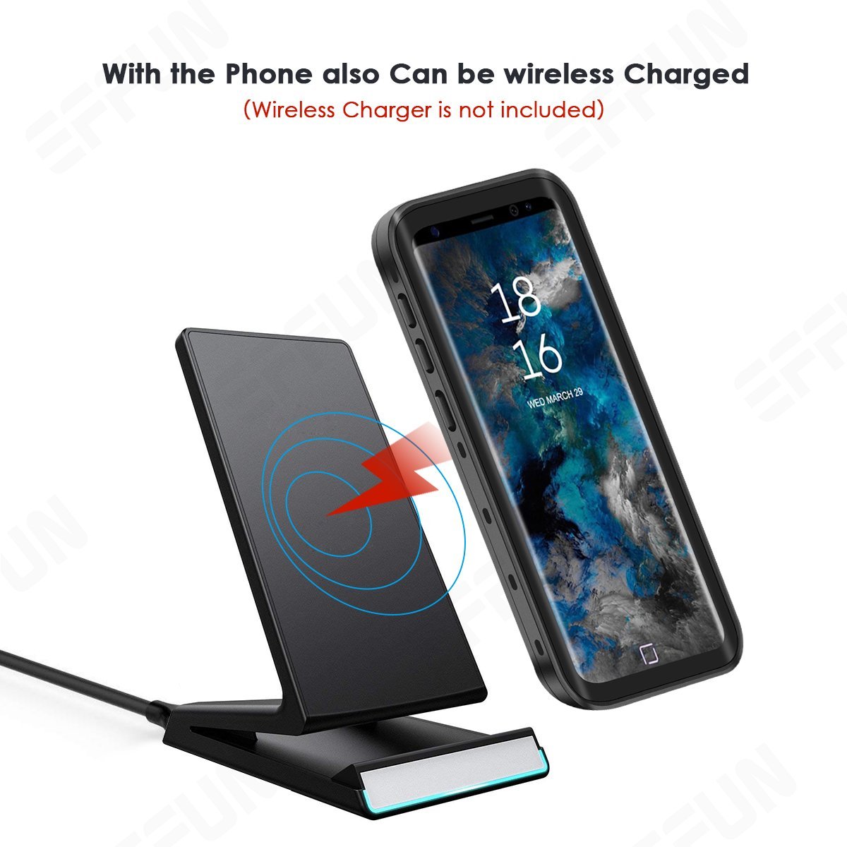 Underwater Samsung Galaxy S9 Plus Case Full Sealed Cover