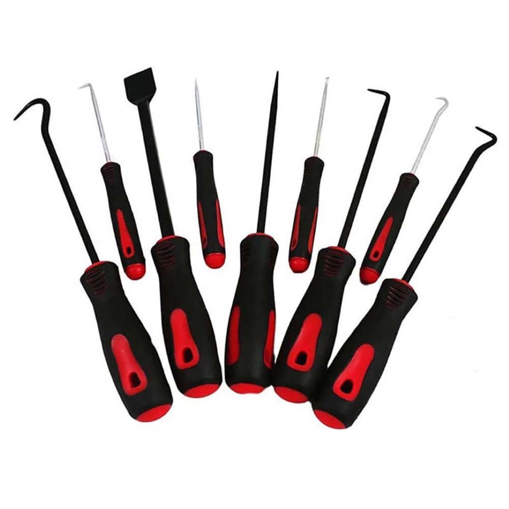 9Pcs Scraper Pick Hook Set Gasket O Ring Seal Remover Car Auto Handcraft Tool