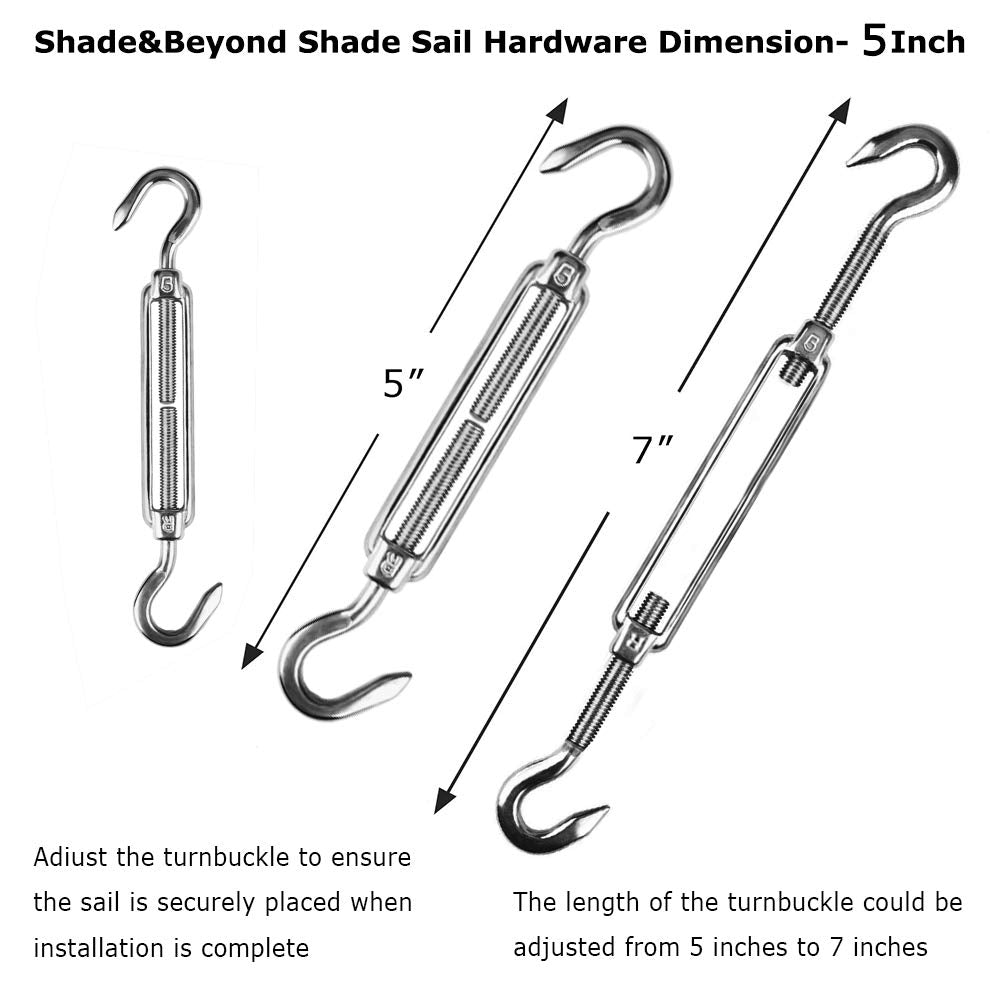 Sun Shade Sail Hardware