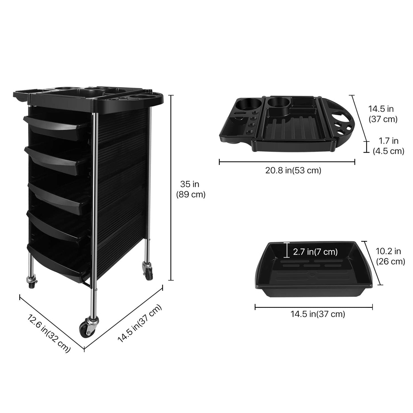 Salon Trolley Organizer