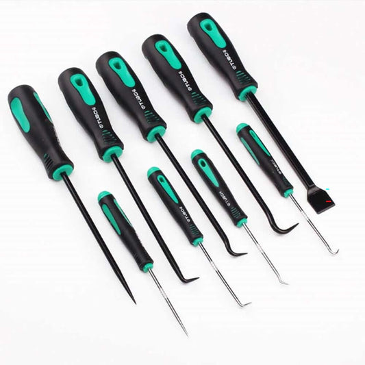 9PCS Precision Scraper Hook and Pick Set Automotive Tool Kit