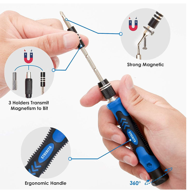 142-Piece Electronics Precision Screwdriver Set