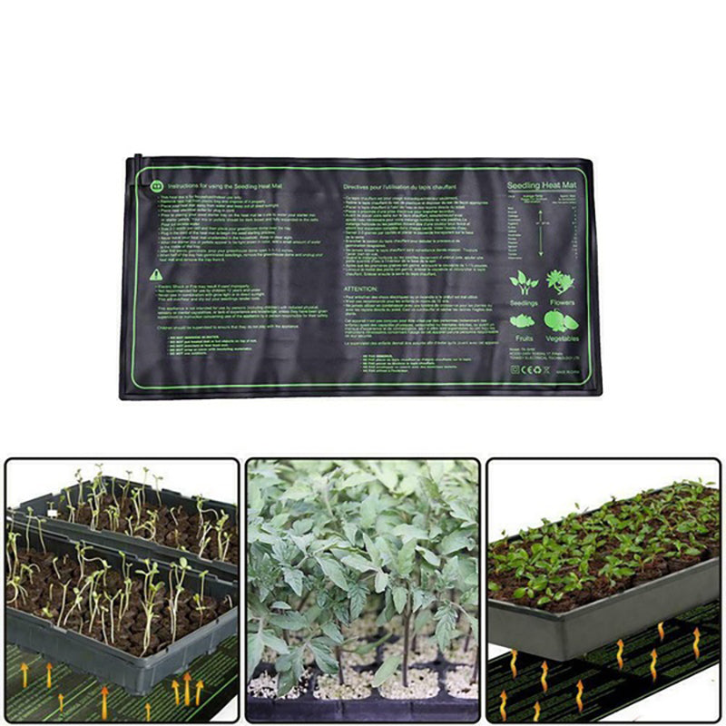 50x25CM Seedling Heat Mat – Ideal for Plant Germination, Propagation & Clone Starter Pad