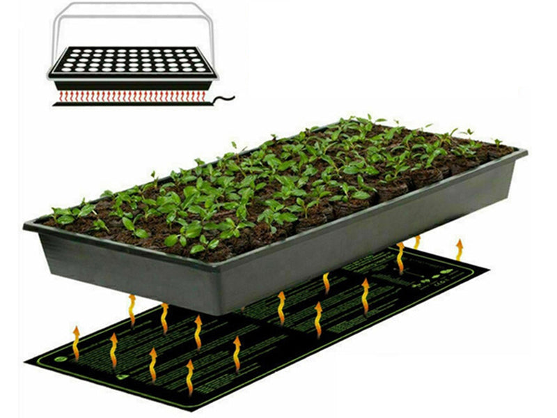 50x25CM Seedling Heat Mat – Ideal for Plant Germination, Propagation & Clone Starter Pad