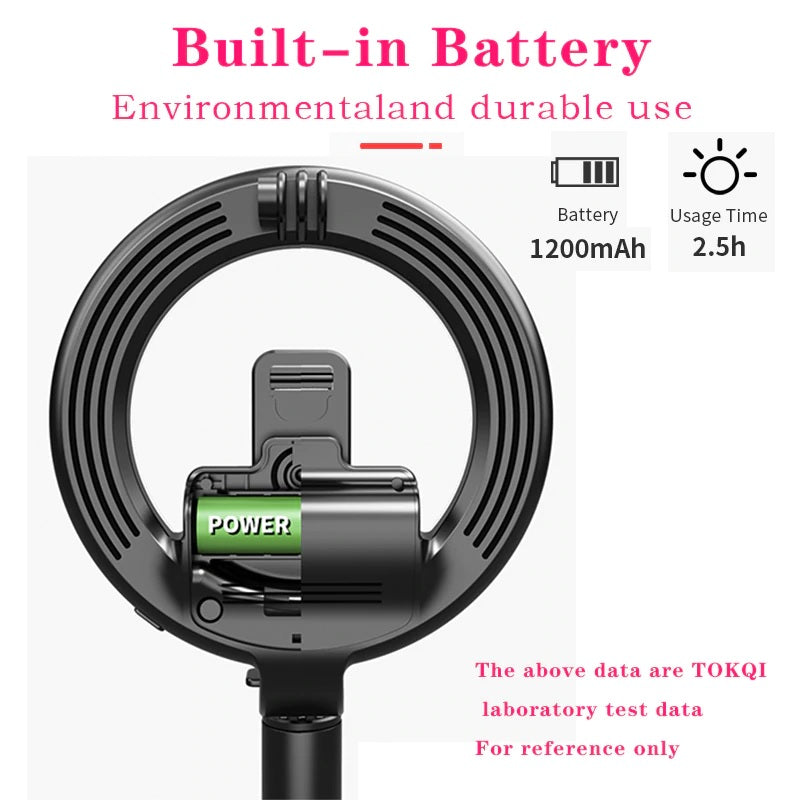 Bluetooth Selfie Stick Tripod Universal Ring Light tripod