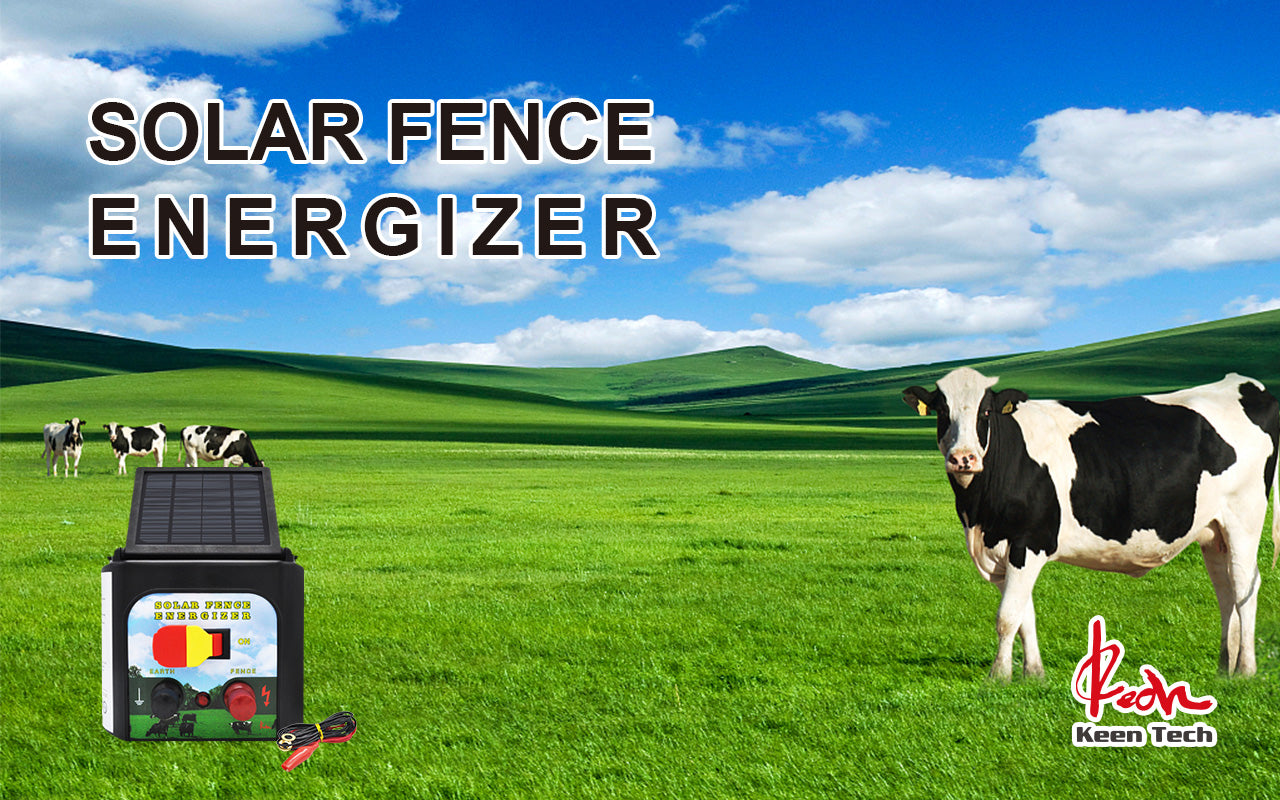 Solar Electric Fence Energizer 8kM