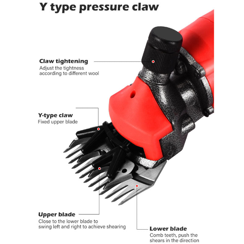850W Sheep Clipper Electric Sheep Shears Professional Wool Clipper Kit