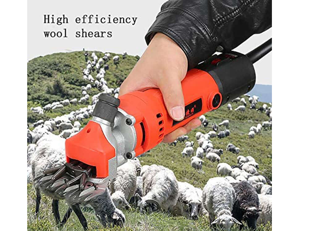 750W Electric Sheep Shearing Cutter - 6 Speed Hair Trimmer