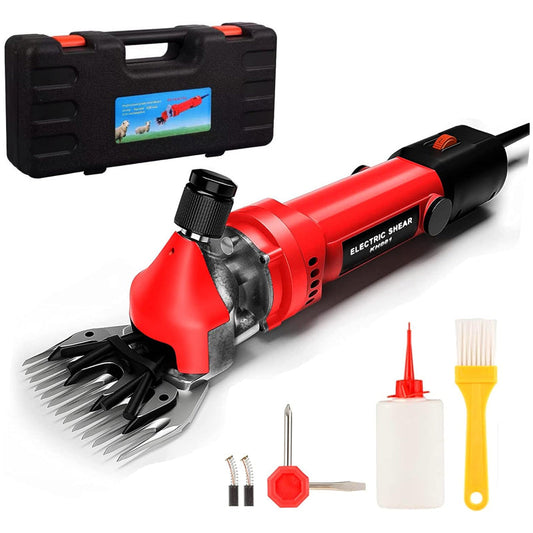 750W Electric Sheep Shearing Cutter - 6 Speed Hair Trimmer