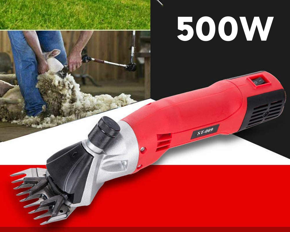 500W Electric Scissors Cutter Sheep Shears Machine - Goat, Sheep, and Farm Animal Hair Scissors Cutter